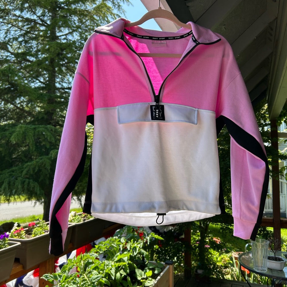 DKNY Pink Half Zip